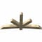 Ekena Millwork Alberta Rough Sawn Timber Gable Bracket, Douglas Fir, 84"W x 42"H x 6"D x 6"F, 12/12 Pitch GBW084X42X0606ALB00RDF - alternate 2